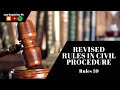 Revised Rules on Civil Procedure: Codal Provisions - Rule 39 | Law Requisites Ph