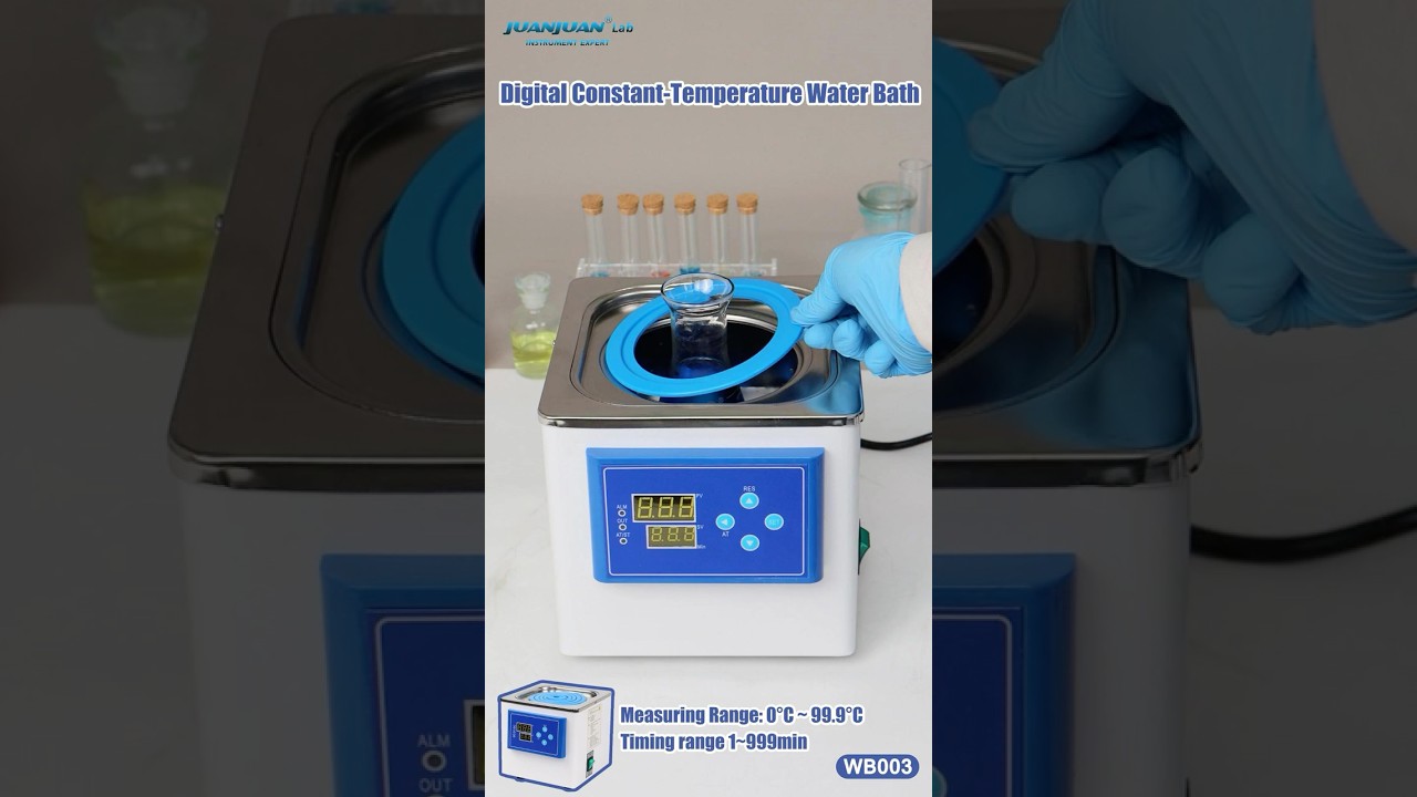 Revolutionize Lab Experiments with This High-Precision Digital Water Bath #DigitalWaterBath