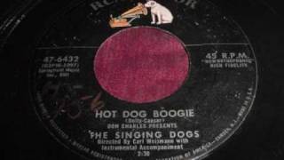 singing dogs hot dog boogie