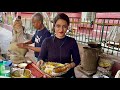 Hardworking Nandini DIDI Selling Pure Bengali Lunch Thali With Her Family Street Food India