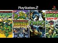 TMNT Games For PS2