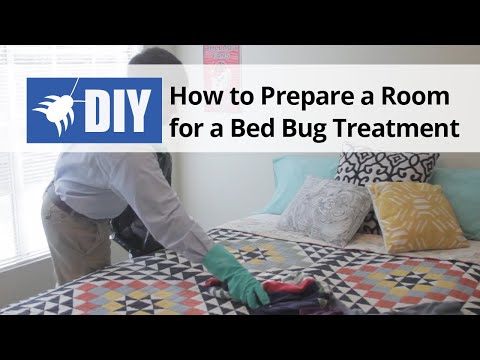  Bed Bug Treatment - How to Prepare a Room Video 