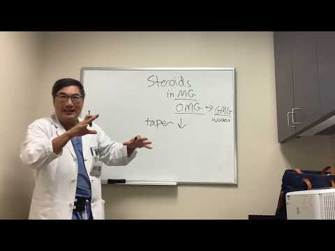 Steroids in myasthenia gravis