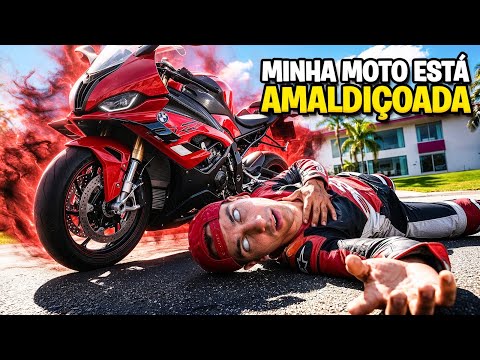 MINHA MOTO SUPER ESPORTIVA ESTA AMALDIÇOADA *Tiramos a maldição ? 