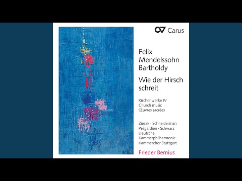 Mendelssohn: Lauda Sion, Op. 73: IV. In hac mensa