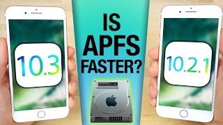 iOS 10.3 vs 10.2.1 Speed Test! Is APFS Faster?