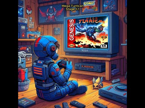 Top VGM 252 : Mega Turrican -  Stage 1-1 - 1994 - Chris Huelsbeck