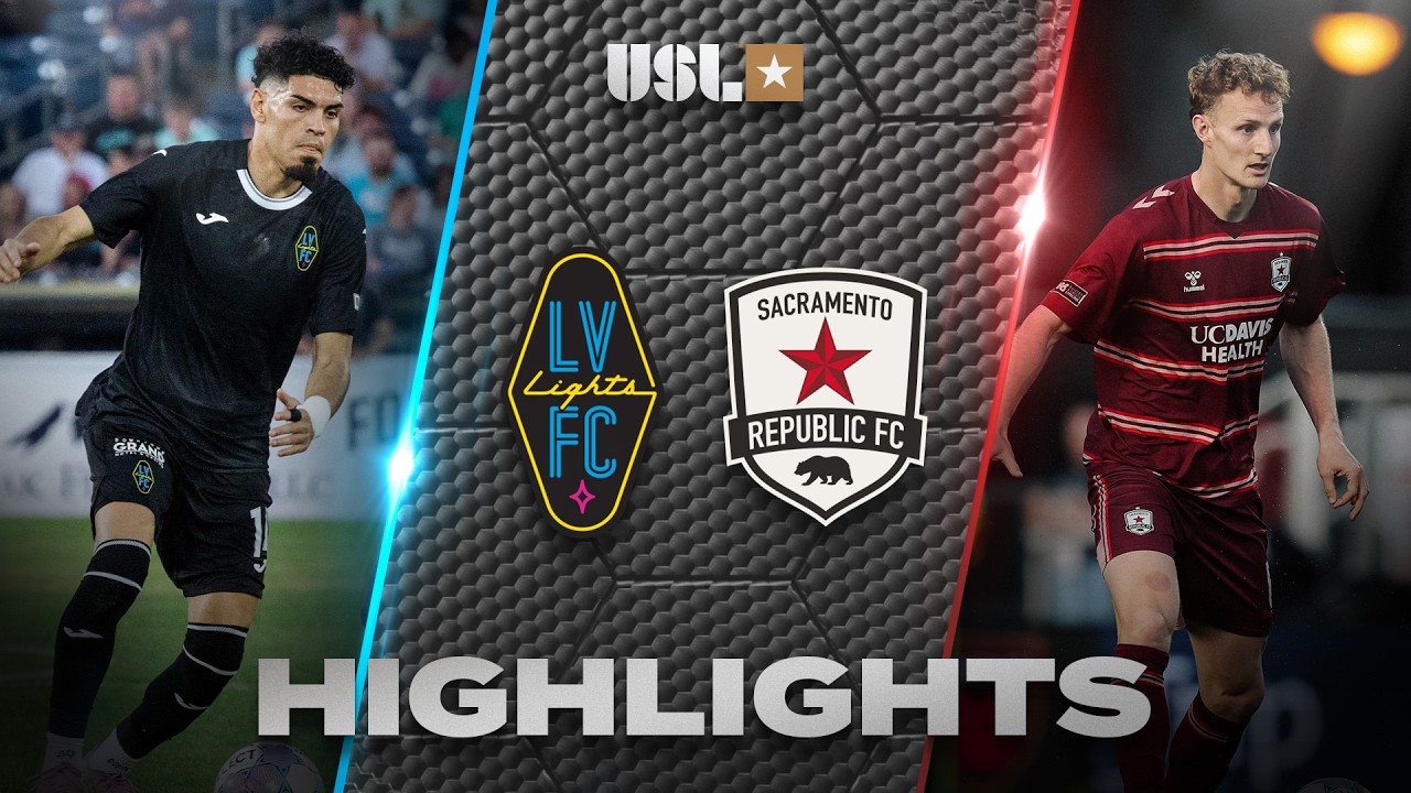 Las Vegas Lights vs Sacramento Republic Highlights