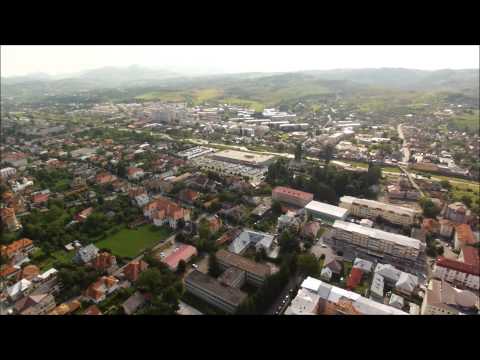 Câmpulung Muscel de sus - video panorama de la 60m altitudine