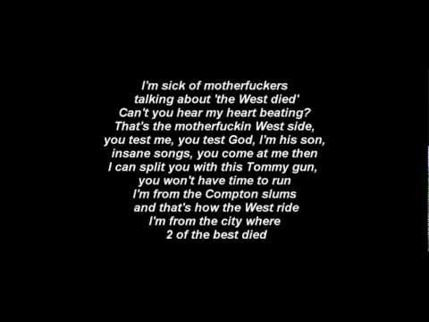The Game Feat. Kendrick Lamar - The City Official Lyrics [The R.E.D. Album]