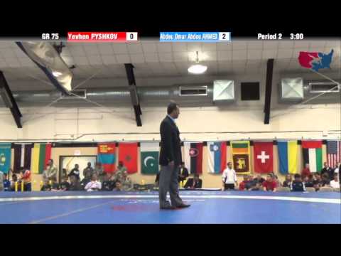 75 KG Bronze - Yevhen Pyshkov (UKR) vs Abdou Omar Ahmed (EGY)