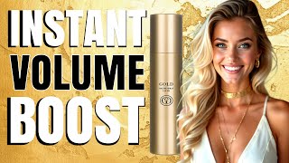 Volume Spray | Gold Vegan Volumizing Hair Mist