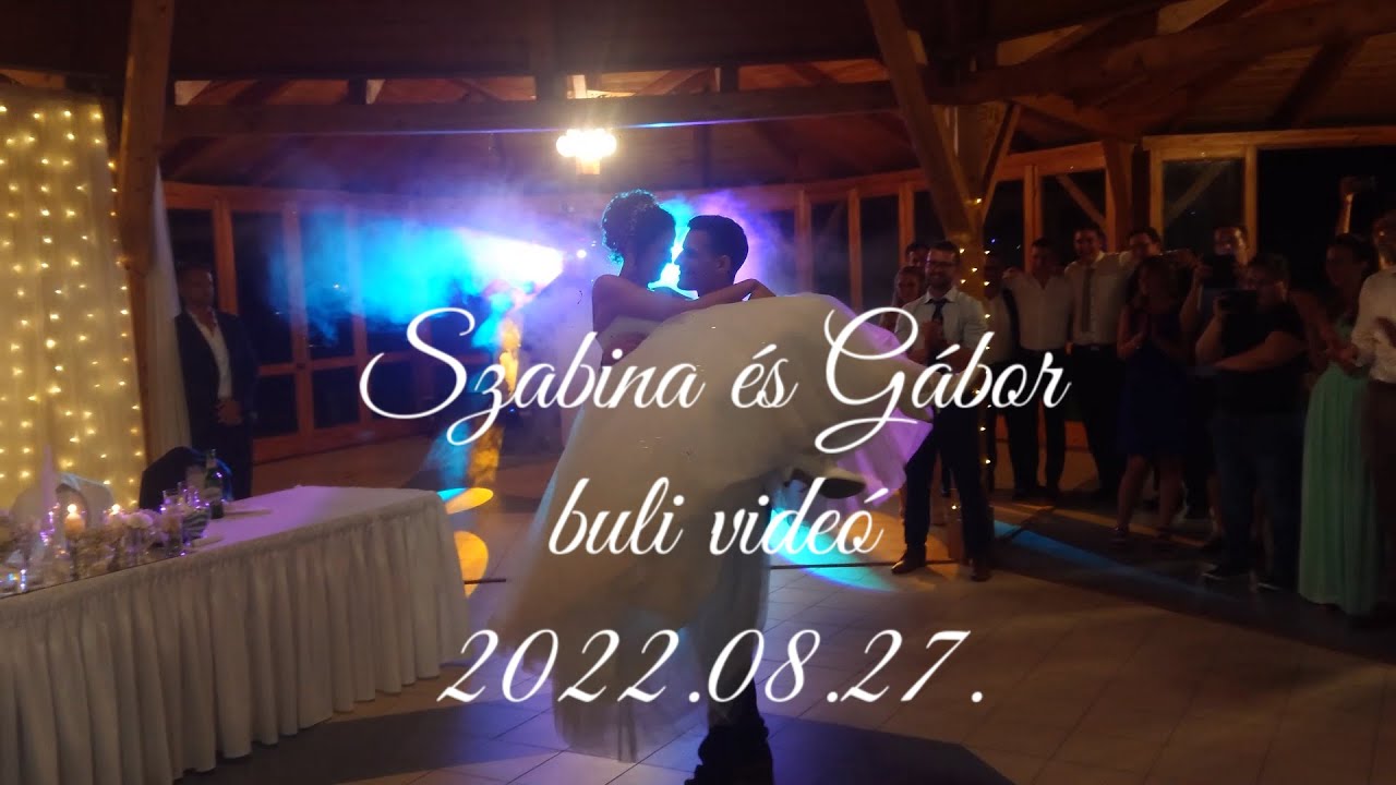 Szabina és Gábor esküvője