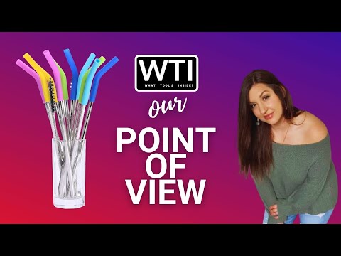 MOSOLAN Reusable Stainless Steel Straws - WTI product video review