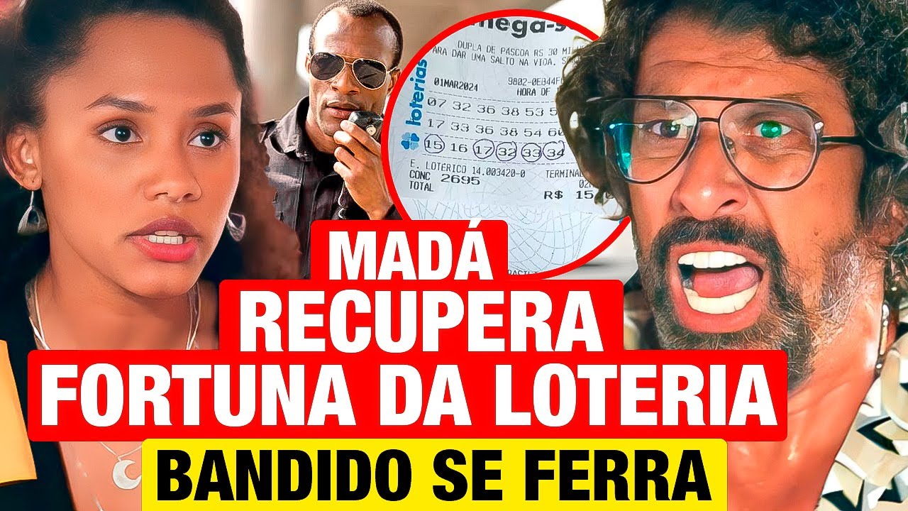 VOLTA POR CIMA - Madá recupera FORTUNA DO BILHETE PREMIADO DO SEU PAI que Osmar pegou! Resumo hoje