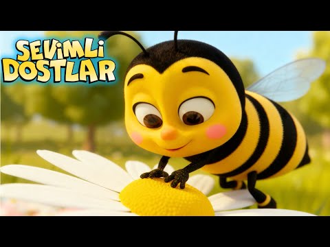 Arı Vız Vız 🐝✨ | 3D Sevimli Dostlar Bebek ve Çocuk Şarkıları
