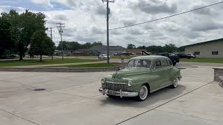 1948 Dodge D-24 Custom Four-Door Sedan Drive Up