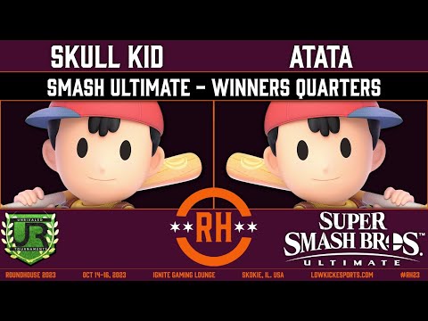 Roundhouse 2023 WINNERS QUARTERS - Skull Kid (Ness) vs ATATA (Ness) - Smash Ultimate