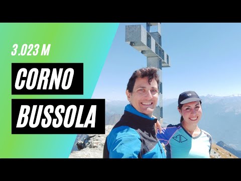 Corno Bussola 3.023 m e Laghi Palasinaz - Alpi Pennine