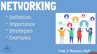 Networking in the Workplace | From A Business Professor