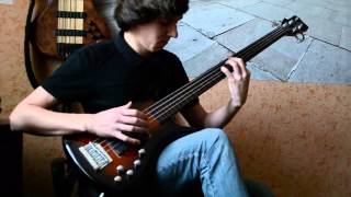 Jeff Schmidt - And I Crumble - Fretless solo bass cover by G3nbl4