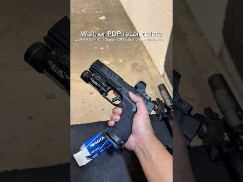 Walther PDP is my favorite striker platform! #pewgun #rangeday #waltherpdp
