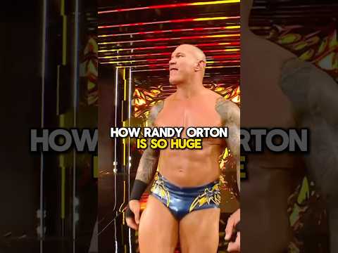 How Randy Orton Is So HUGE 💪 #wweshorts #wwe