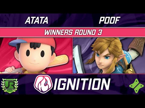 ATATA (Ness) vs poof (Link, Cloud) - Ignition 334 WINNERS QUARTERS