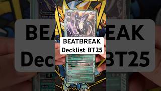 Beatbreak Decklist BT25 | Digimon TCG