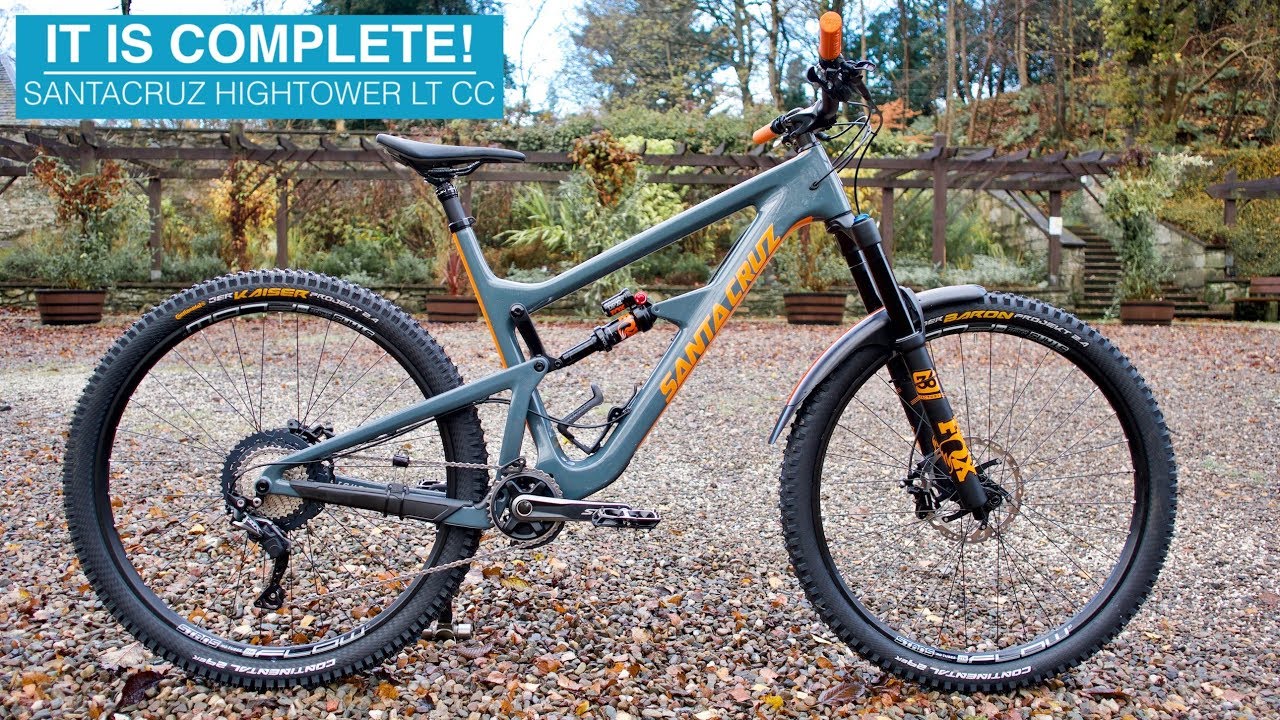My New SANTACRUZ HIGHTOWER LT - Bike Build Day 2