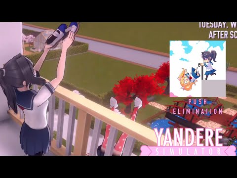 Yandere Simulator-Osana Push Elimination (Read description)