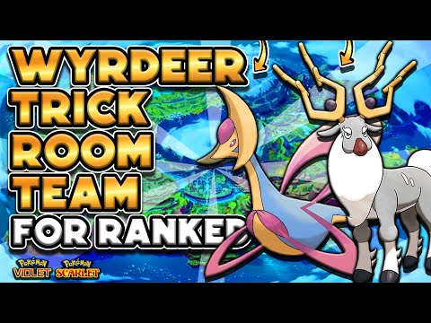 Wyrdeer Trick Room Team For Regulation D! - Pokémon Scarlet & Violet Ranked Double Battles