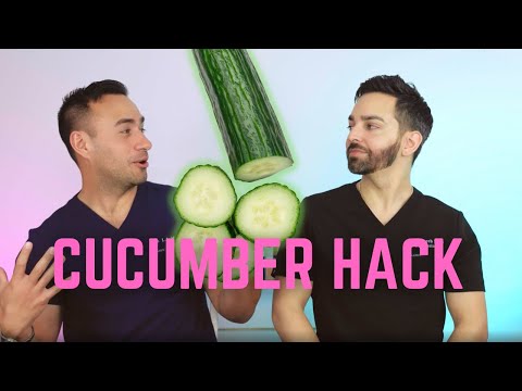 , title : 'CUCUMBER HACK FOR UNDER EYE CIRCLES | DOCTORLY REVIEWS