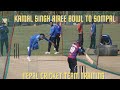 Nepal Cricket Team Training for T20 World Cup in Mulpani | Kamal Singh Airee bowling to Sompal Kami