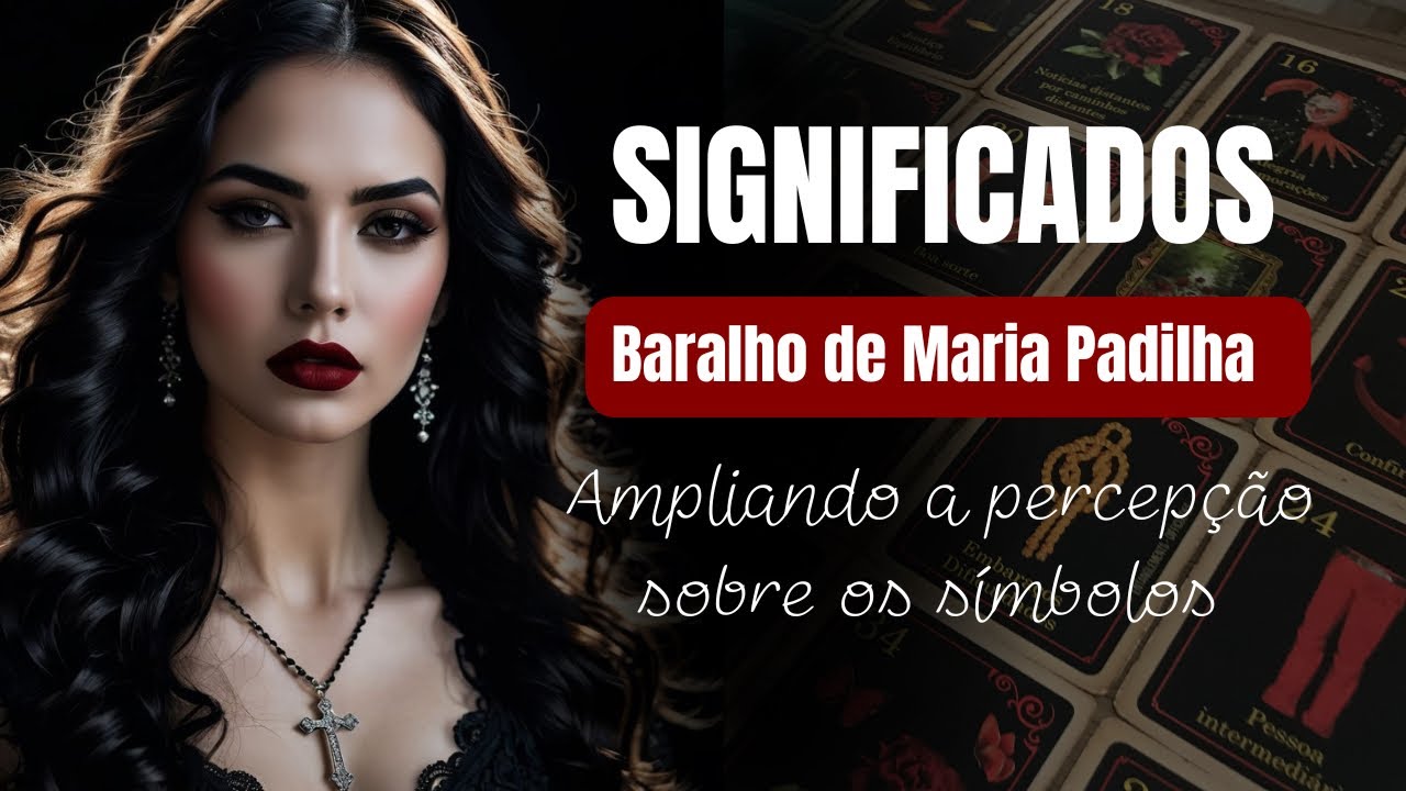 Aulão Gratuito | Baralho Maria Padilha | AMPLIANDO SIGNIFICADOS DOS SÍMBOLOS