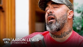 Video thumbnail of "Aaron Lewis - It's Been Awhile (Acoustic) // Country Rebel HQ Session"