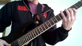 Pi (the mercury god of infinity) After the Burial guitar cover