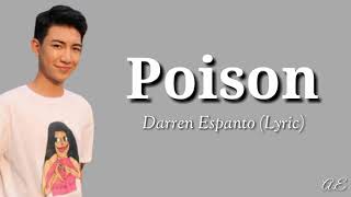 Poison - Darren Espanto(Lyric)
