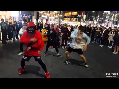 160304 디오비 dob 박진 BTS RUN 신촌 버스킹