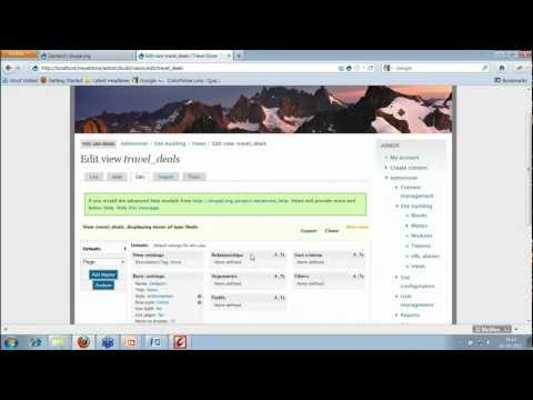 Php Drupal Implementation View Section