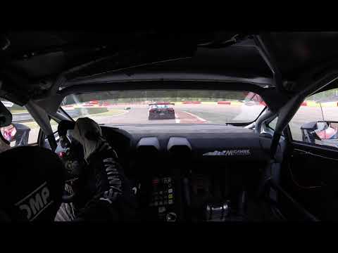 Jump at the wheel of a Lamborghini Huracán Super Trofeo Evo #66 by Micanek Motorsport in Spa