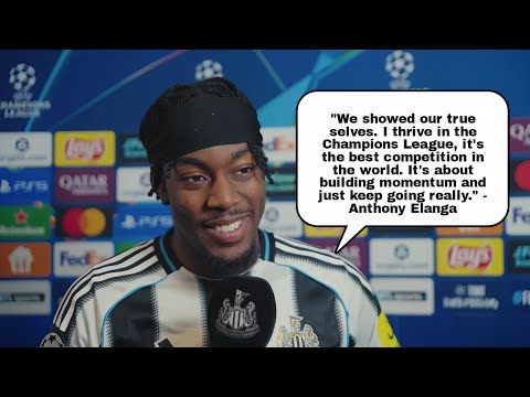 "WE SHOWED OUR TRUE SELVES" | Anthony Elanga Reacts to Newcastle's 4-0 Win vs Union Saint-Gilloise 