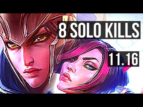 QUINN vs FIORA (TOP) | Rank 4 Quinn, 8 solo kills | EUW Grandmaster | v11.16