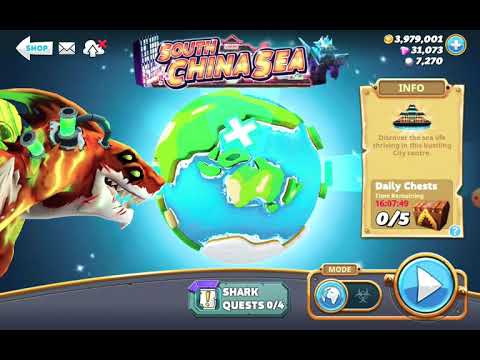 COLLECTING PEARLS AS THE OVERPOWERED MELTDOWN SHARK