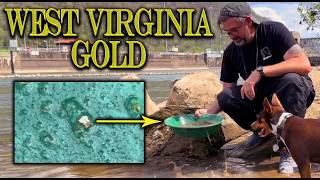 Gold Panning in West Virginia Surprised Me