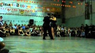 Fabian Peralta y Lorena Ermocida en La Milonga del Moran 03/04