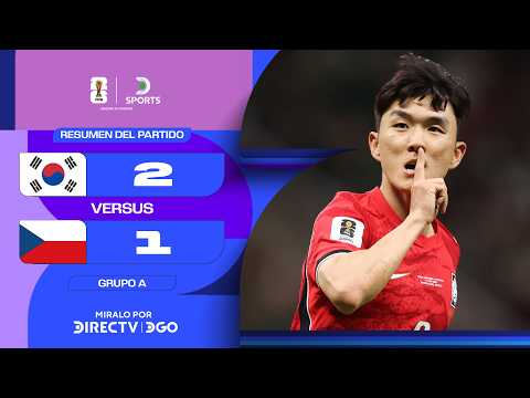 ¡#COREA SE LO DIO VUELTA a #REPÚBLICACHECA en EL DEBUT! | Corea del Sur 2–1 Rep. Checa | Resumen