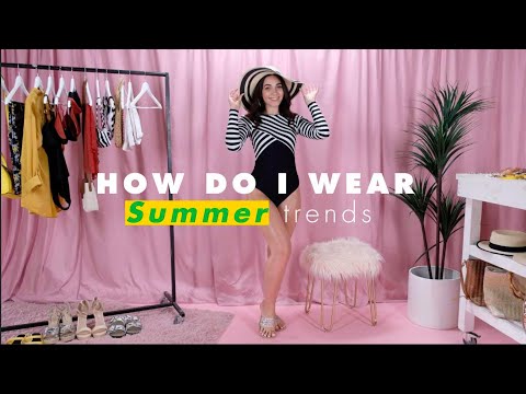 Slay the hottest swimwear trends with Kiara Kittner and Foschini | Style Haul | Cosmopolitan SA