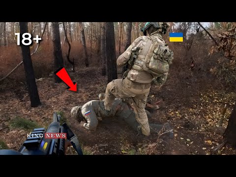 Gopro Battle❗Ukrainian Army Brutally DESTROY Russian Military on Close Combat in Forest