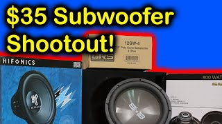 How Bad is a $35 Amazon Subwoofer?